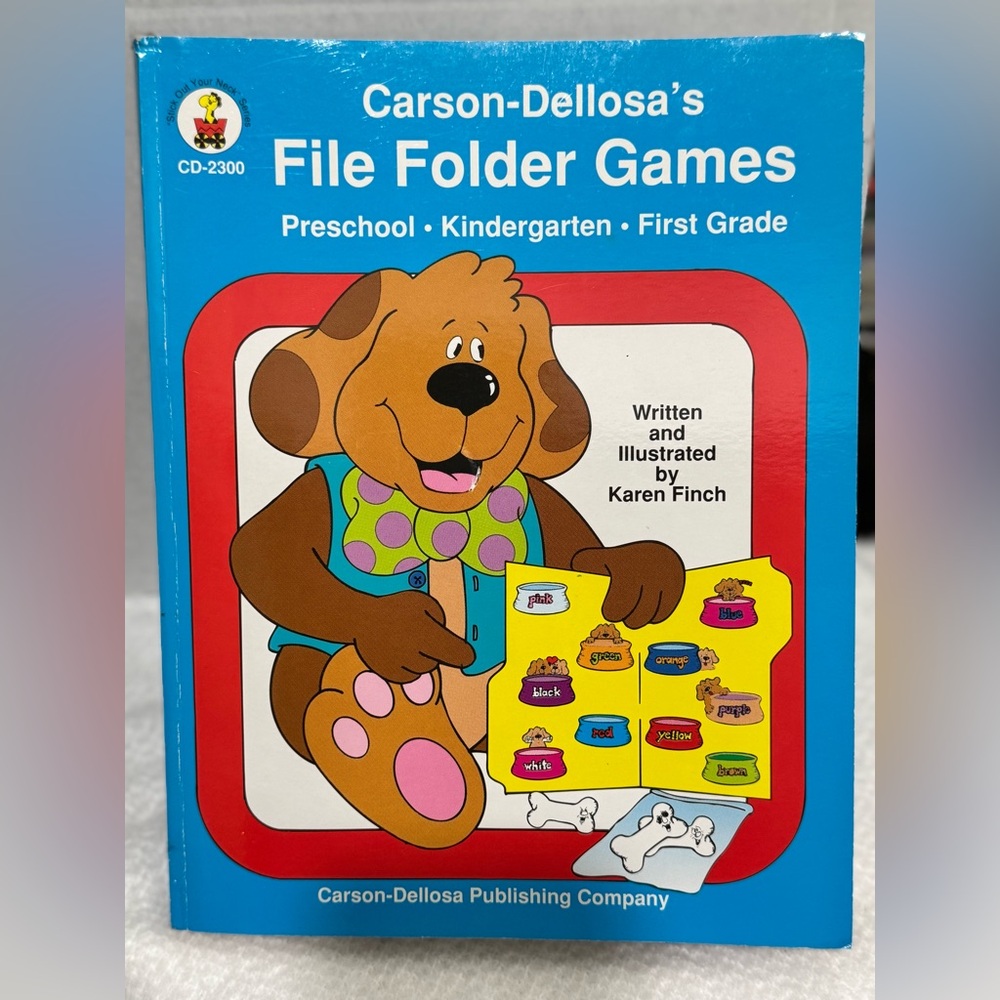 Carson Dellosa File Folder Games (1990)